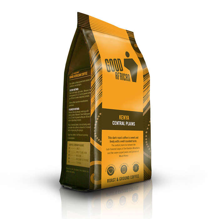 Good African Coffee Foil Pack - Kenya Central Plains